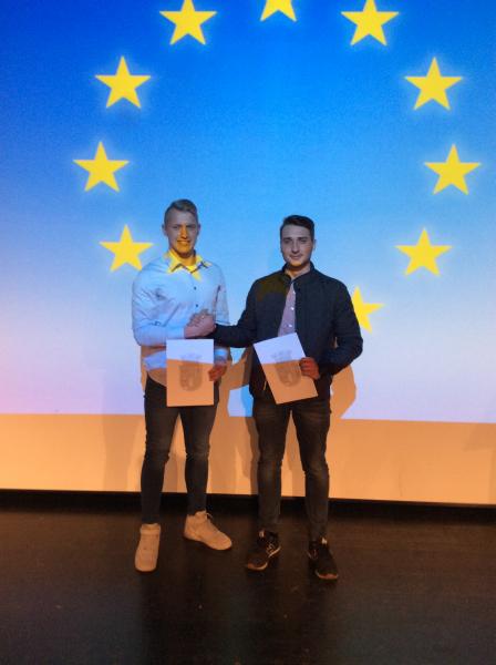 Uczeń ze Słupska reprezentował Polskę podczas Europejskiego Tygodnia Młodzieży