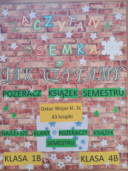 NAJLEPSZY CZYTELNIK SEMESTRU