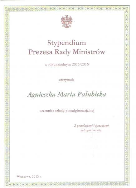 Stypendium Ministra