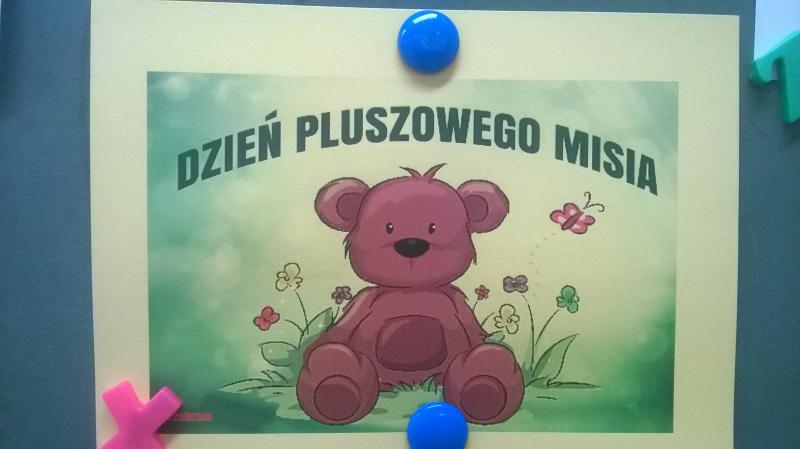 Dzień Pluszowego Misia grupa II 25.11.2016