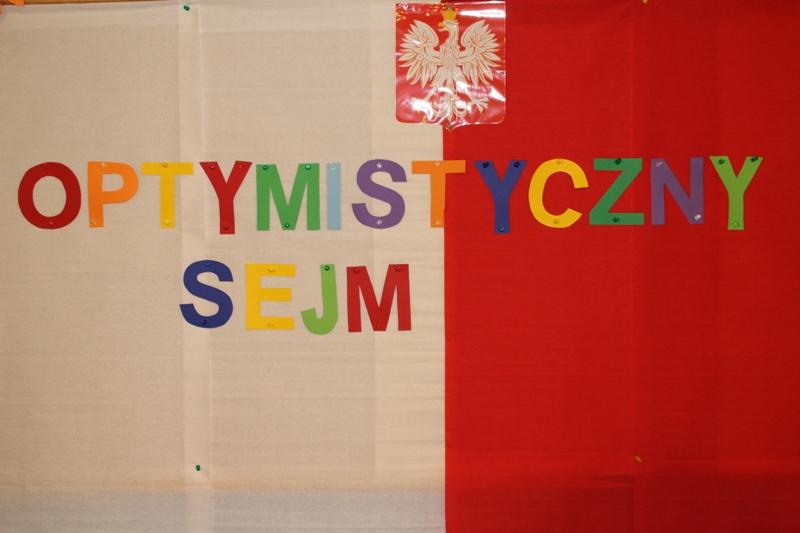 SEJM OPTYMISTYCZNEGO PRZEDSZKOLA