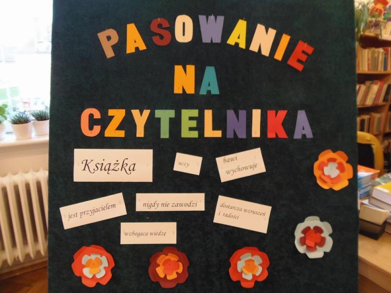 Pasowanie na czytelnika