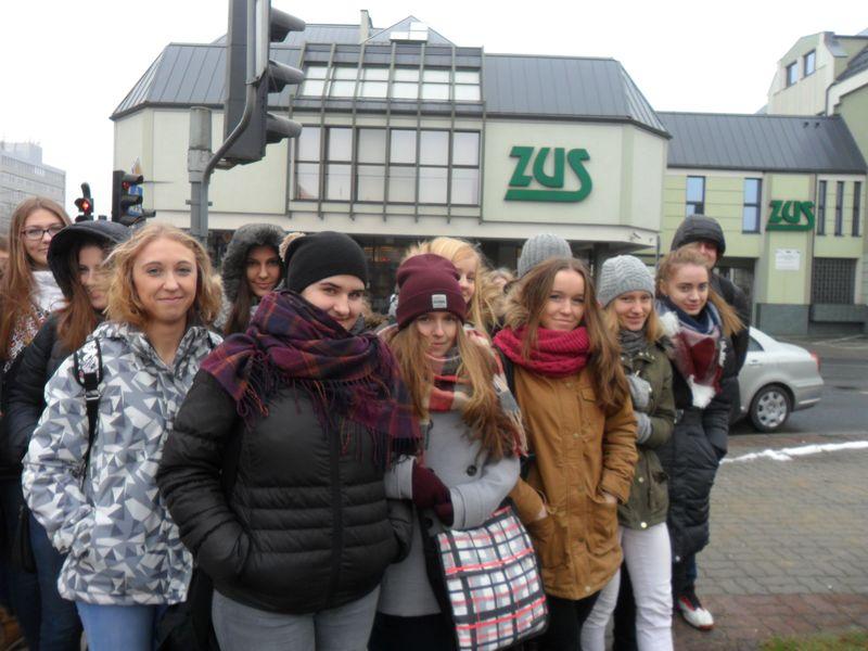 Klasa I D z wizytą w ZUS- ie