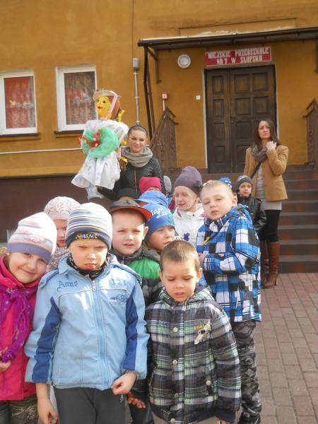 Pożegnanie zimy, przywitanie wiosny: gr.III; 21.03.2014