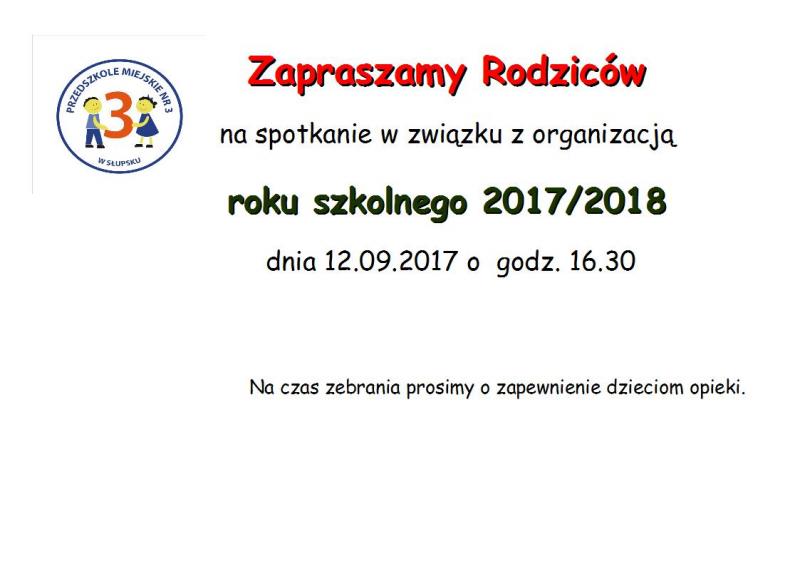 Zebranie organizacyjne