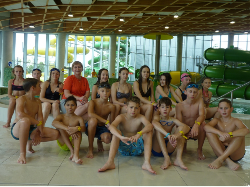 KLASA 7 A (SPORTOWA ) ODWIEDZIŁA AQUA PARK W KOSZALINIE