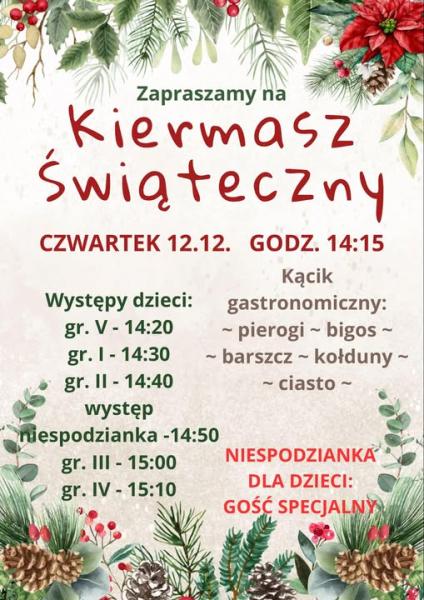 Kiermasz świąteczny