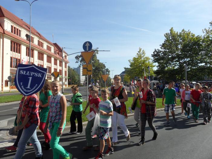 Udział w uroczystości wręczenia miastu Słupsk Nagrody Rady Europy