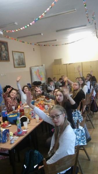 Wigilia w klasie 6b