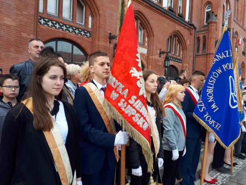 Przysięga na Placu Zwycięstwa w Słupsku