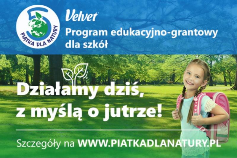 Plakat "Piątka dla natury"