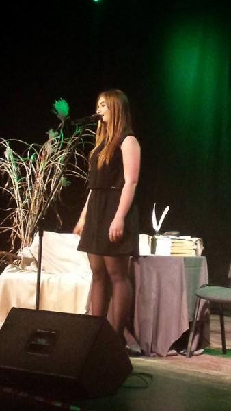 Turniej jednego wiersza 'Czytajmy poezję' - Centrum Kultury i Promocji w Kobylnicy, 21.11.2014