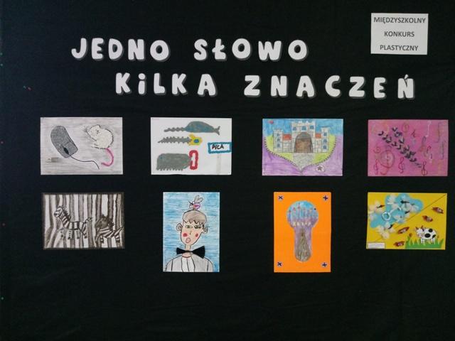 "Jedno słowo - kilka znaczeń"- konkurs logopedyczno-plastyczny