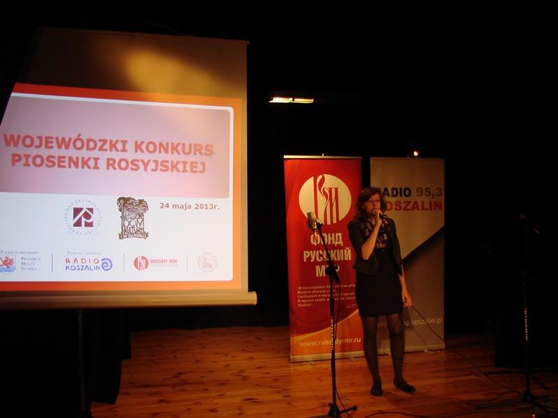 Wojewódzki Konkurs Piosenki Rosyjskiej - MDK Słupsk, 24.05.2013