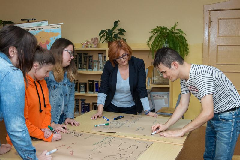 Projekt „Szkoła równych szans, realizowany w latach 2016-2017 w Zespole Szkół Technicznych w Słupsku"
