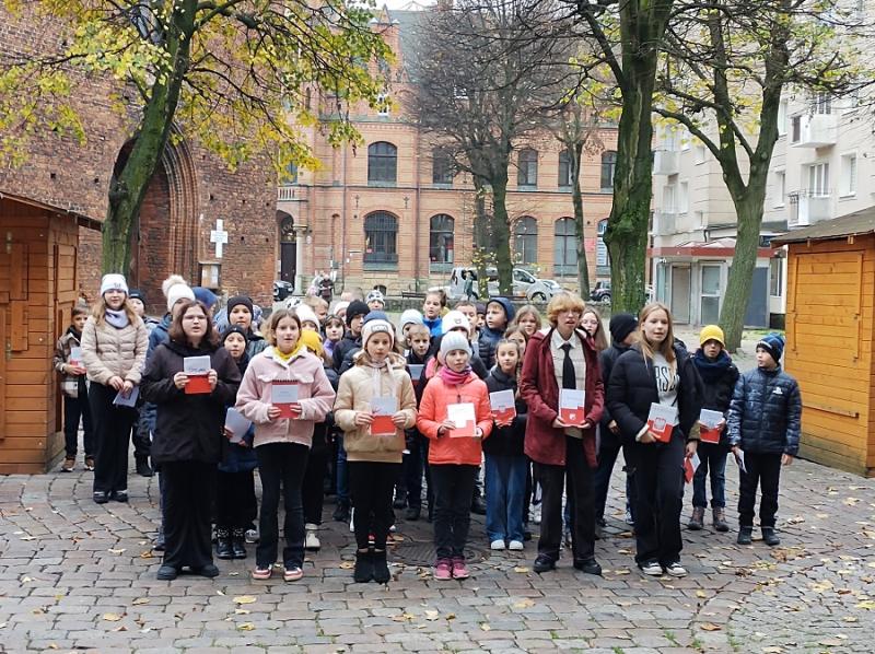 Patriotyczny flash mob