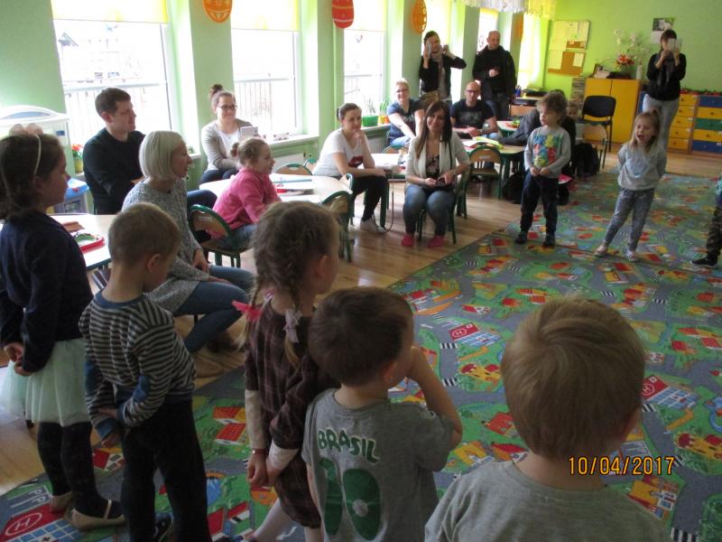 Zajęcie otwarte dla rodziców