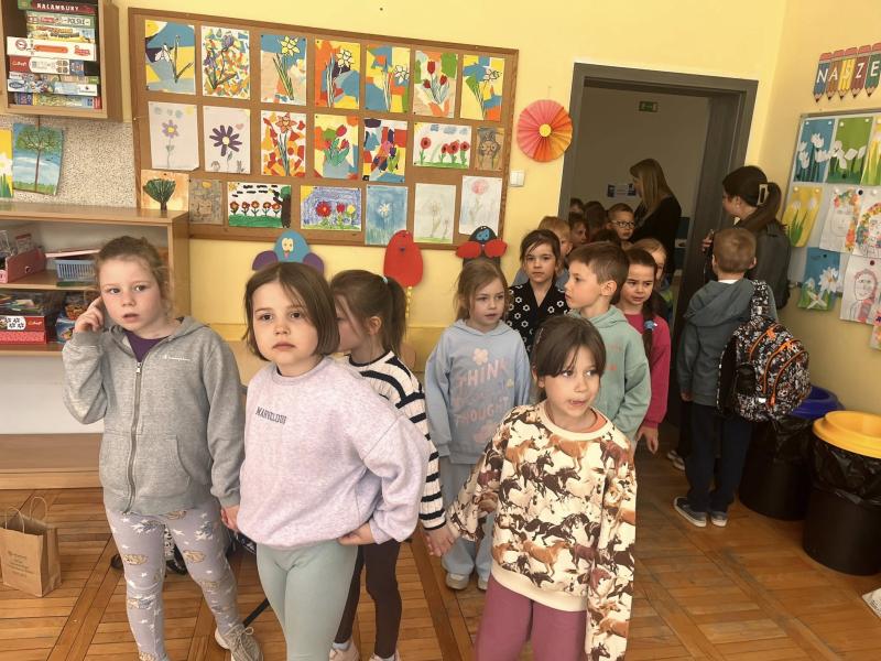 Przyszli pierwszoklasiści z wizytą w naszej szkole!