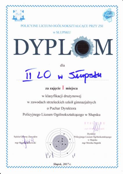 III Zawody Strzeleckie o Puchar Dyrektora Policyjnego Liceum Ogólnokształcącego
