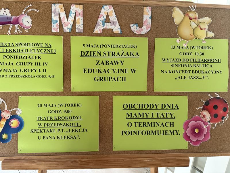 Aktualności maj