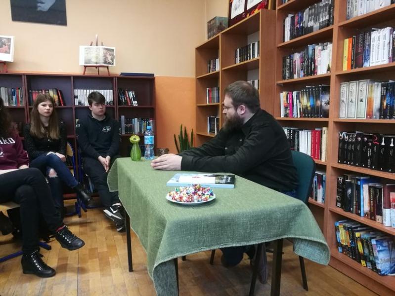 Spotkanie z panem Andrzejem Pilipiukiem