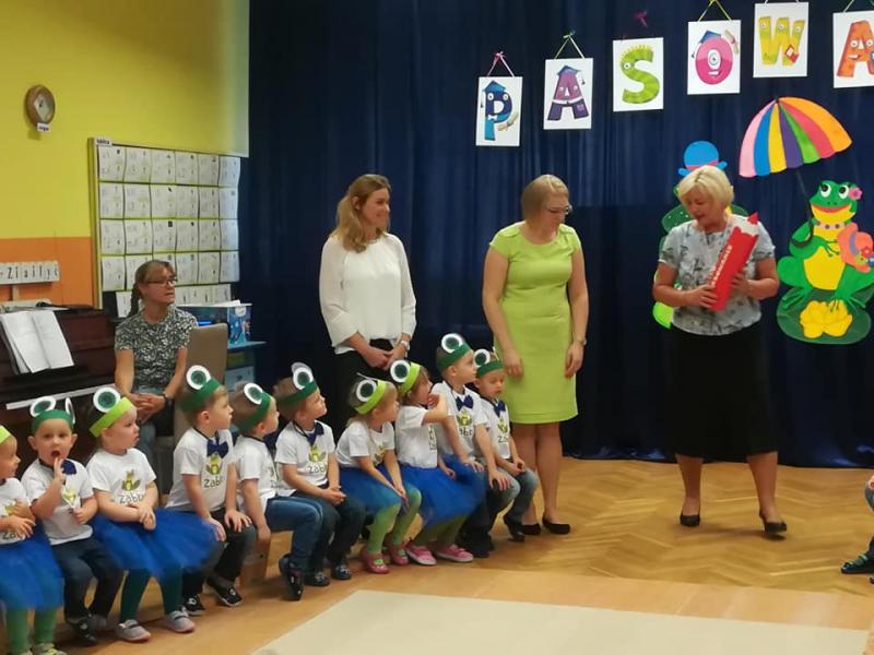 Pasowanie na Przedszkolaka - "Żabki"