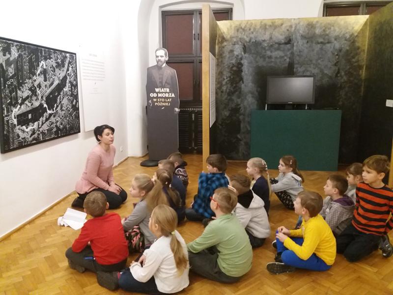 Uczniowie klasy I D w Muzeum