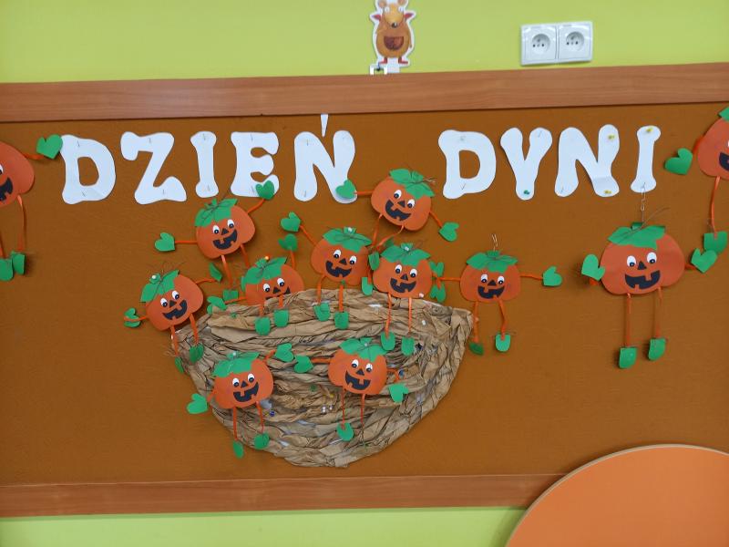 ,,Dzień dyni''w naszym przedszkolu