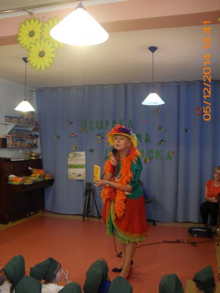 Ewa Chotomska w "Królestwie Skrzatów" PM4