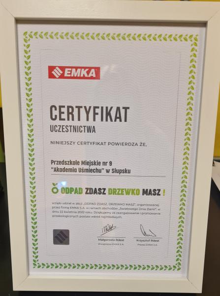 AKCJA "ODPAD ZDASZ DRZEWKO MASZ"