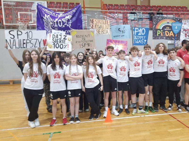 Reprezentacja SP10 na konkursie Baw się dobrze z liczbą Pi w Słupsku
