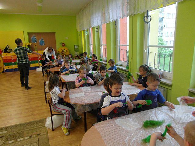 Warsztaty z "Filcowania" w przedszkolu