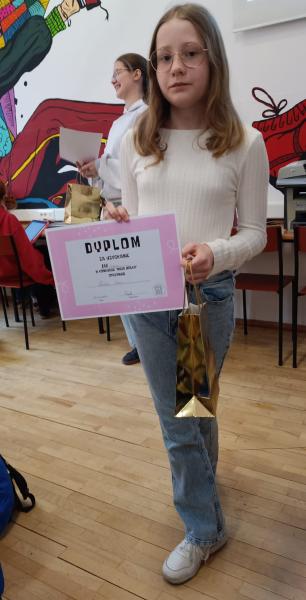 Sukces Karoliny w konkursie "Moja Idolka"