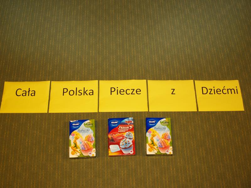 Cała Polska Piecze z Dziećmi - warsztaty kulinarne z marką Gellwe w Przedszkolu Nr 5