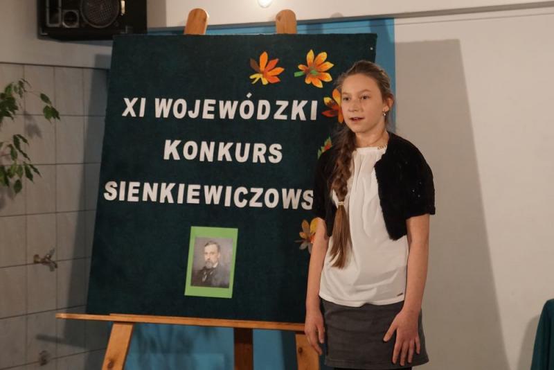 XI Wojewódzki Konkurs Sienkiewiczowski w Szkole Podstawowej nr 1 w Słupsku