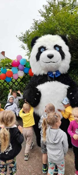 Dni Bezpiecznego Przedszkola - strażacy i MIŚ PANDA