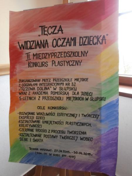 KONKURS "TĘCZA WIDZIANA OCZAMI DZIECKA"