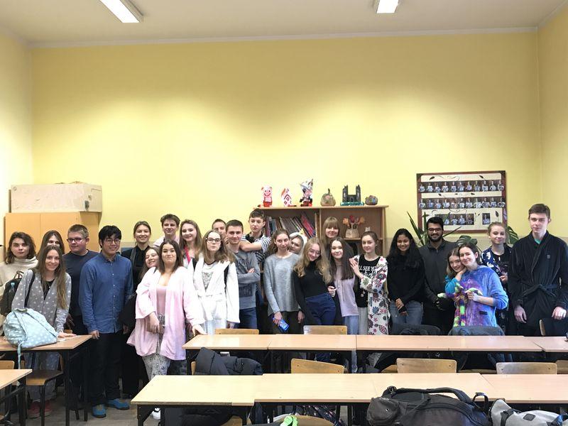 Wizyta wolontariuszy AIESEC