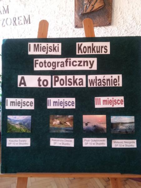 Wyniki I Miejskiego Konkursu Fotograficznego "A to Polska właśnie"