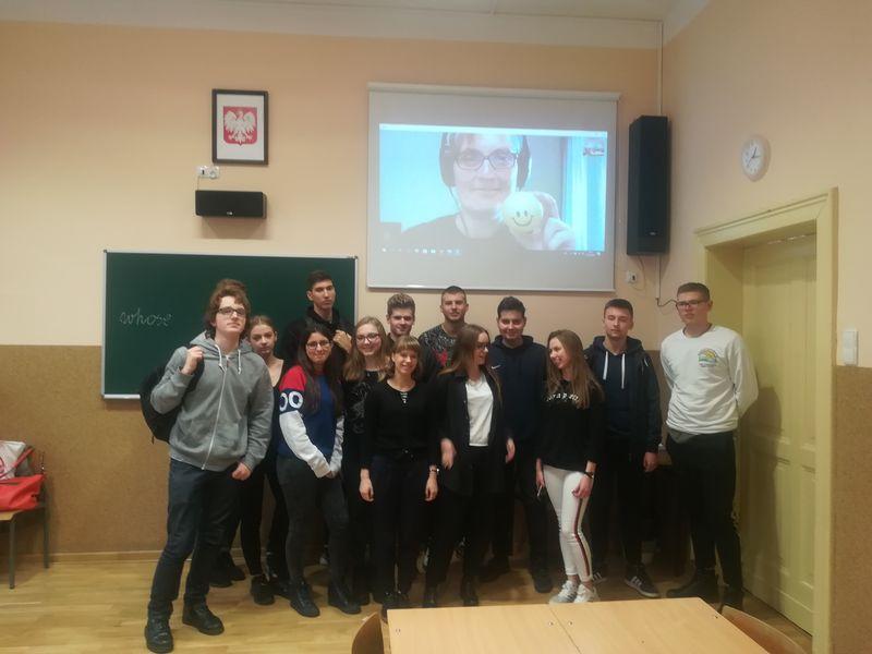 Lekcja Skype - spotkanie z prelegentką z Portugalii