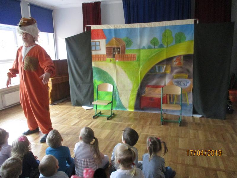 Teatrzyk w naszym przedszkolu