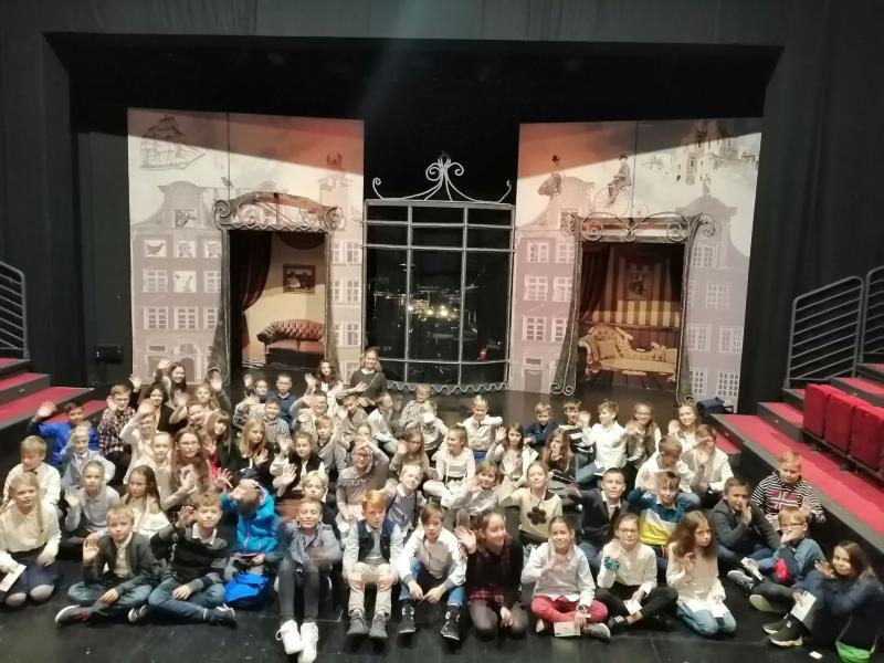 Klasa 5a, 5c i 6c w Teatrze Muzycznym w Gdynia