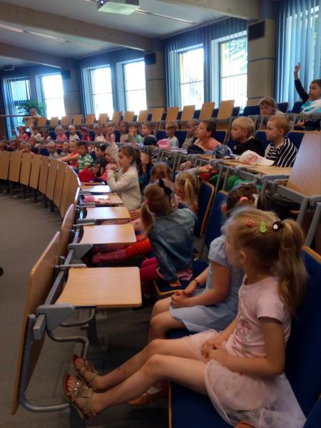 "Kotki" i "Jeżyki" w Centrum Edukacji Ekologicznej