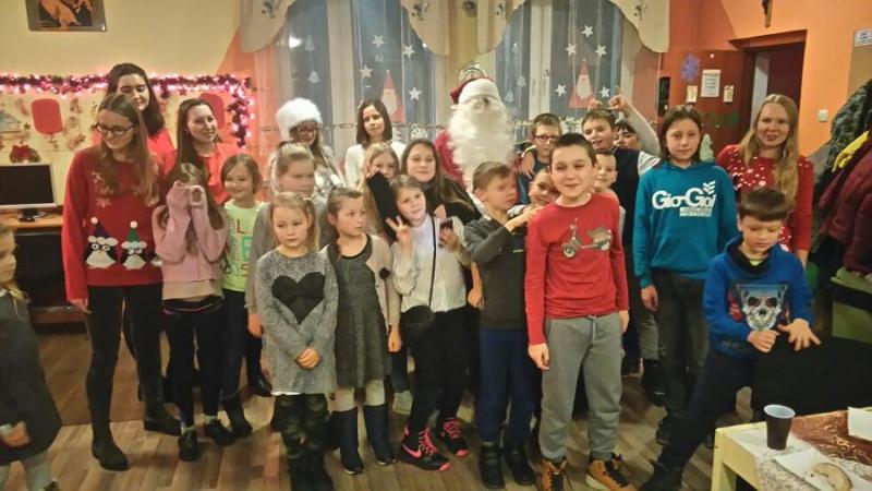 Mikołaj w Placówce Wsparcia Dziennego Nr 3 w Słupsku