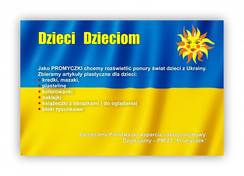 SOLIDARNI Z UKRAINĄ - Zbiórka darów