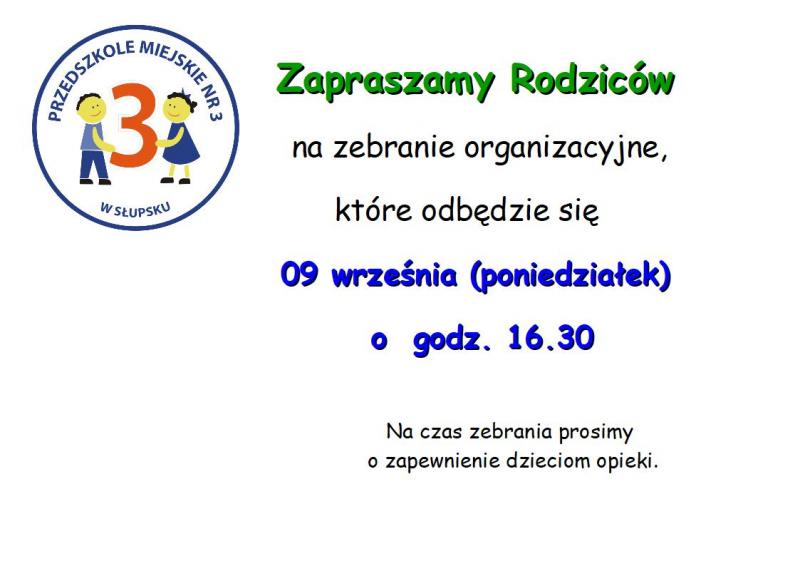 Zebranie organizacyjne