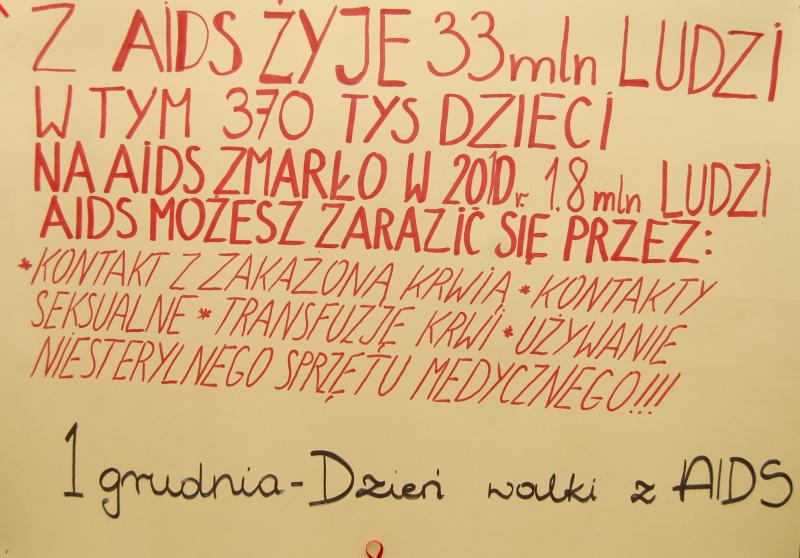 Światowym Dniem Walki z AIDS