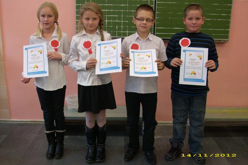 Wyniki Szkolnego Konkursu Twórczości Literackiej
