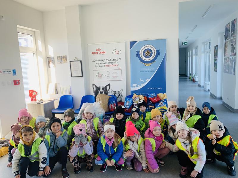 Wycieczka do schroniska dla zwierząt  i na cmentarz