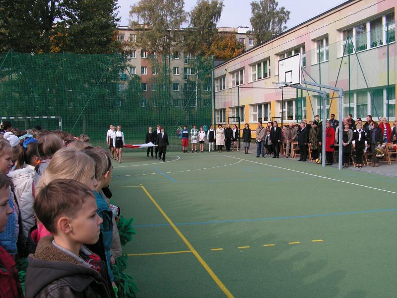 Uroczysta inauguracja boiska wielofunkcyjnego w naszej szkole